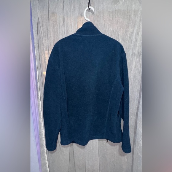 REI Zip Up fleece Size L Navy Blue - Picture 5 of 5